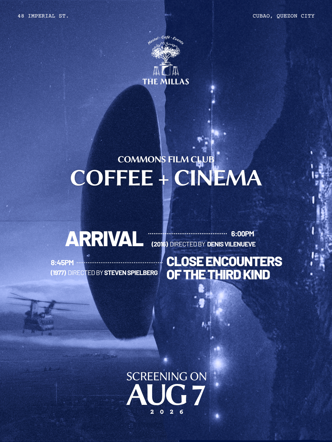 COFFEE + CINEMA: AUG 7